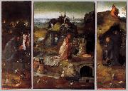 Hieronymus Bosch Hermit Saint Germany oil painting artist